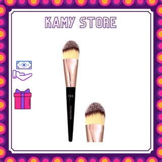 Cọ tán nền đầu dẹp bản to vacosi foundation brush f03