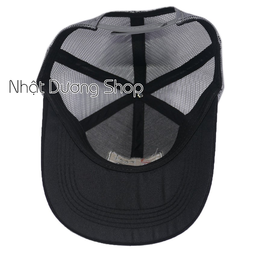 Nón kết lưới thêu hình con gà COOK cao cấp, khóa nhựa - Kiểu dáng thời trang cá tính thích hợp cho mọi người