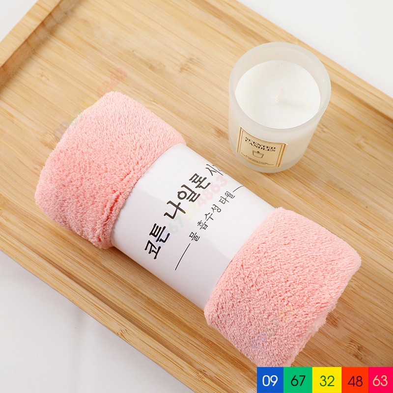 Khăn Mặt Hàn Quốc Siêu Mềm Mại Siêu Thấm Hút 50x30cm