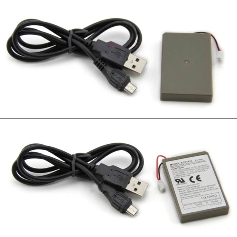 Pin Luckyx 3.7v 2000mah + Cáp Sạc Usb Cho Tay Cầm Chơi Game Ps4 | BigBuy360 - bigbuy360.vn