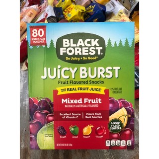 Kẹo dẻo trái cây Black Juicy Burst 80 gói