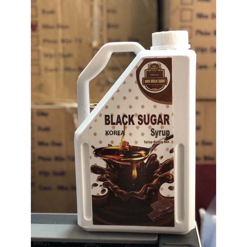 SIRO / SYRUP ĐƯỜNG ĐEN HÀN QUỐC 2.5L