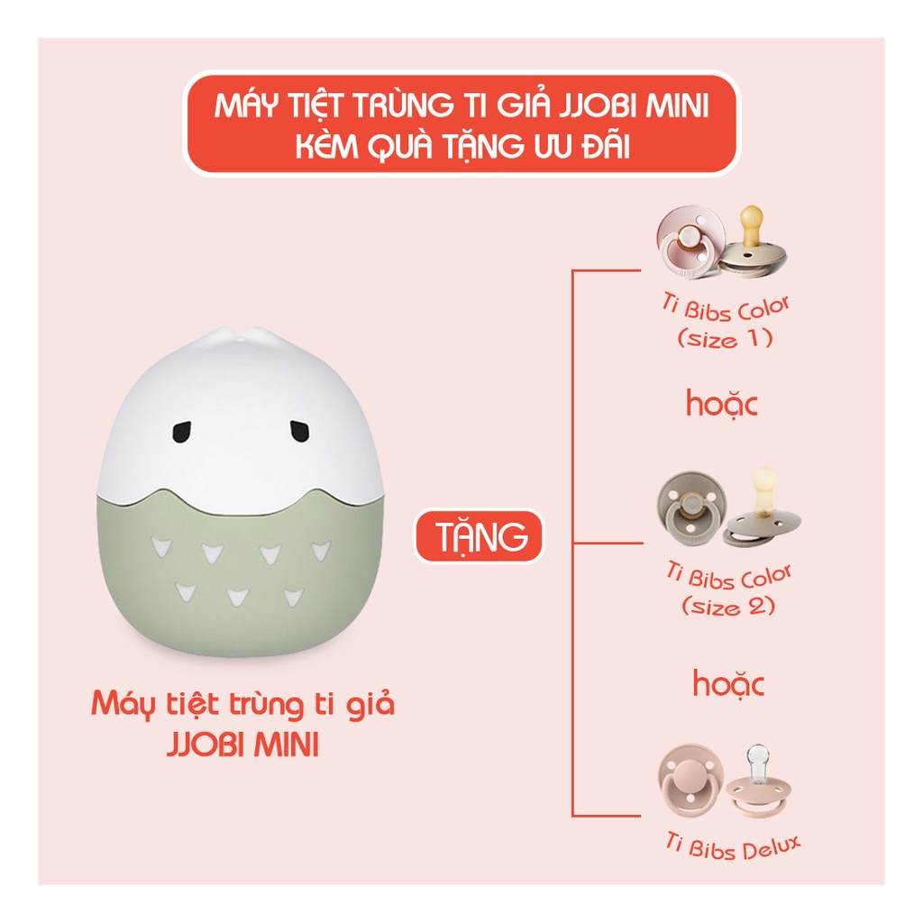 Máy Tiệt Trùng Ti Giả JJOBI Mini Nội Địa Hàn Quốc