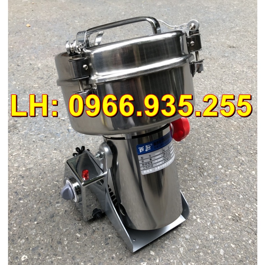 Máy nghiền thuốc bắc các nguyên liệu khô thành bột mịn loại 1kg/mẻ