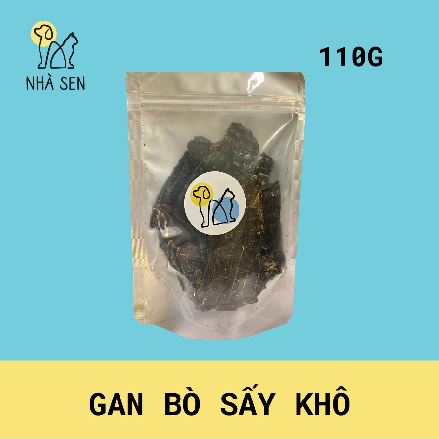 Treat Bánh Thưởng Cho Chó Gan Bò Sấy Khô 110G