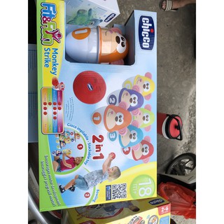 Đồ chơi Chicco Bowling Khỉ con 18M+