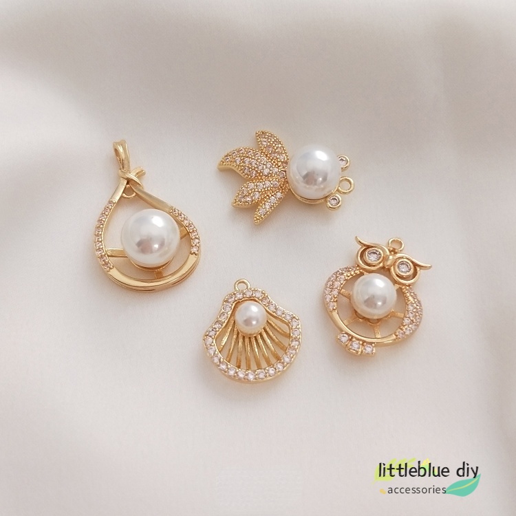 Dây chuyền mạ vàng 14k thiết kế độc đáo