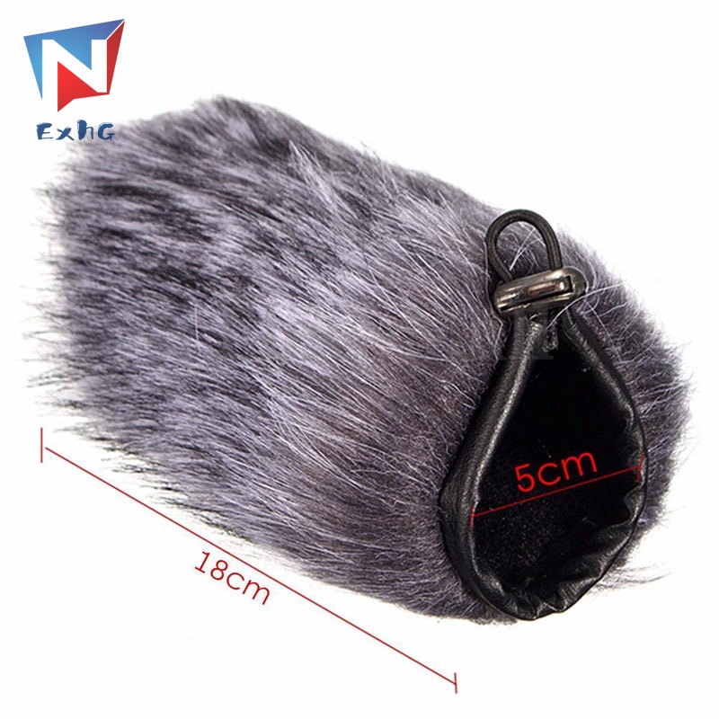 Vỏ Bọc Micro Giả Lông Thú Chắn Gió Chuyên Dụng