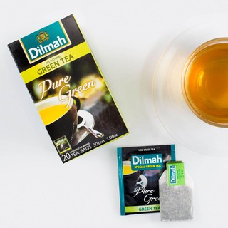 Trà Dilmah nguyên chất- Pure Green 30gr (20túi x 1.5gr)