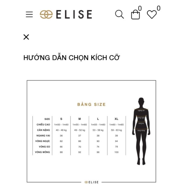 Thanh lý đầm Elise