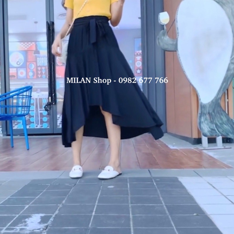 [ Mã FADIRECT20 giảm 20K đơn 150K] Chân váy đuôi cá buộc nơ chất lụa mát lịm | BigBuy360 - bigbuy360.vn