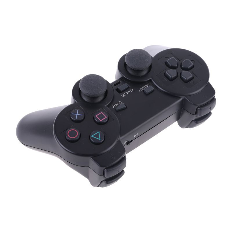 Tay Cầm Chơi Game Không Dây PS2 Tần Số 2.4Hz Kèm Bộ Thu Tín Hiệu Cho Sony Playstation 2