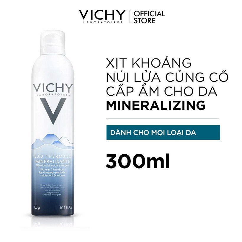 Xịt khoáng, Xịt khoáng dưỡng da Vichy Mineralizing Thermal Water 50-150-300ml | BigBuy360 - bigbuy360.vn
