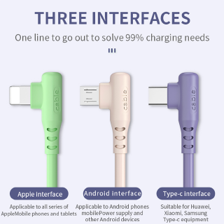 Cáp Sạc Nhanh Giao Diện Usb Type C Cho Apple Android
