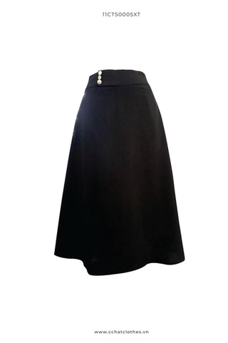 Chân váy xoè cạp 3 cúc