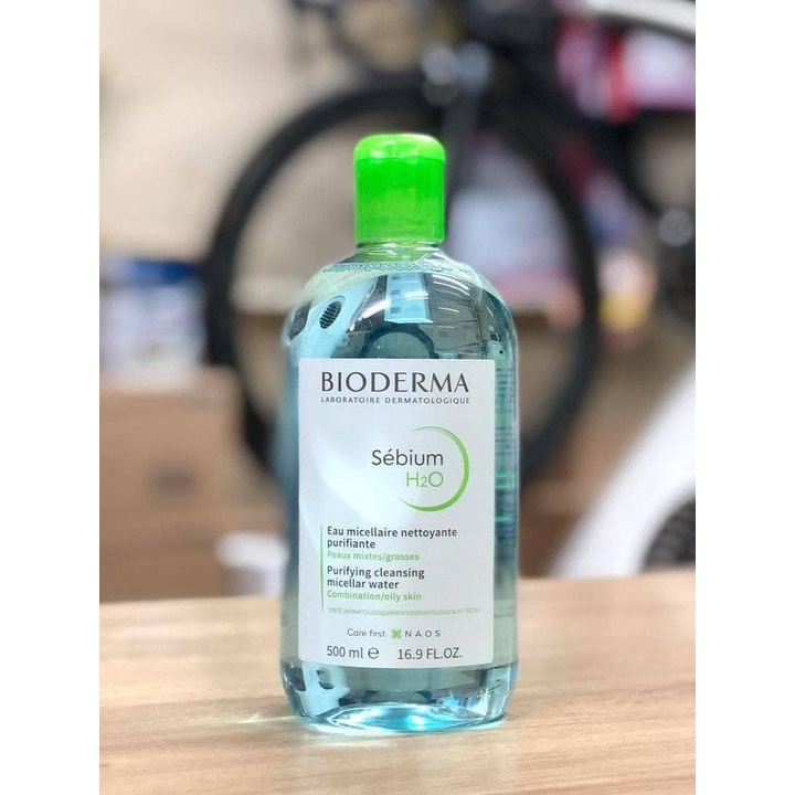TẨY TRANG BIODERMA H2O 500ML Chính hãng