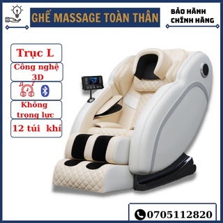 Ghế massage trị liệu toàn thân cao cấp đa chức năng, công nghệ 3d
