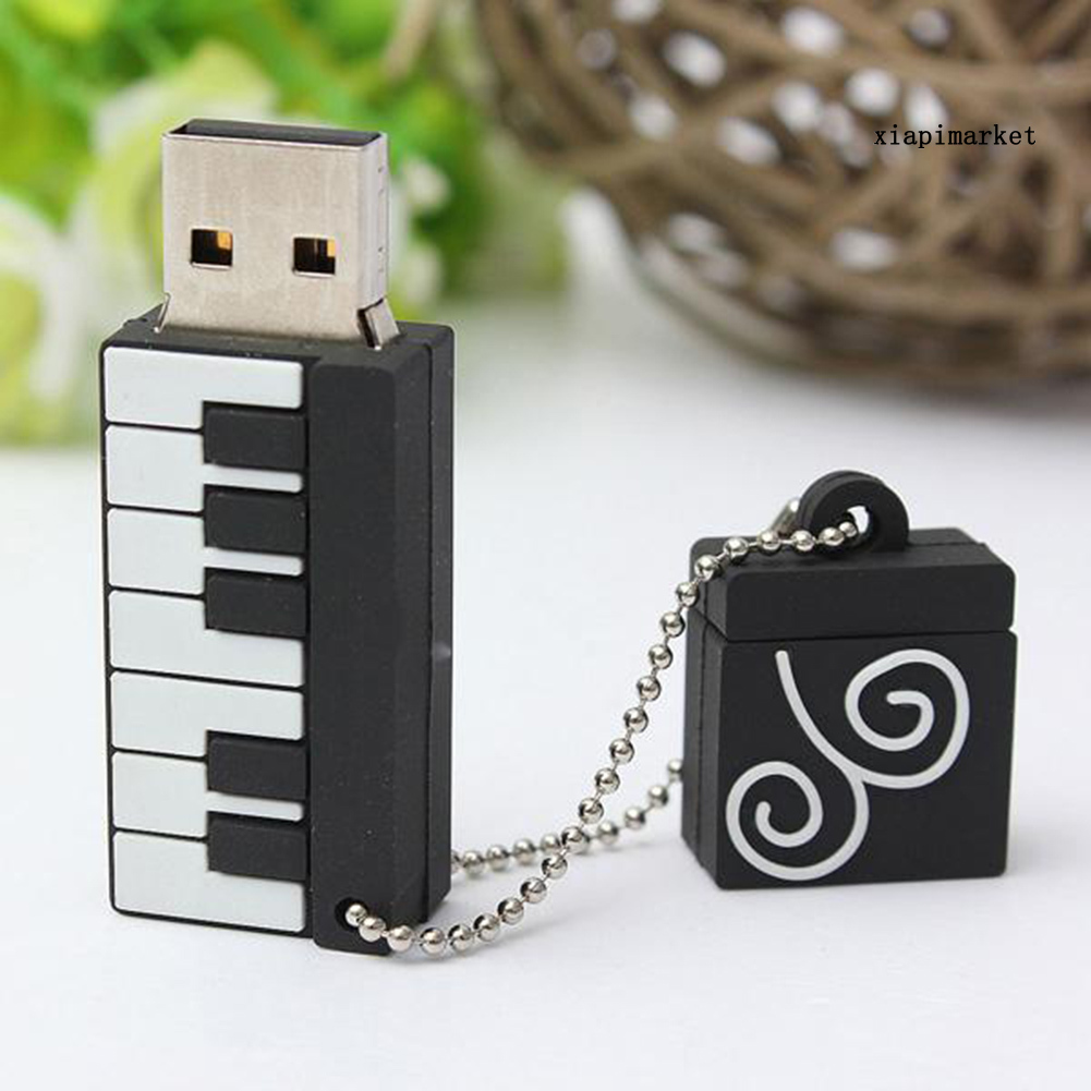 Usb 2.0 64gb Có Móc Khóa Hình Đàn Piano Dễ Thương