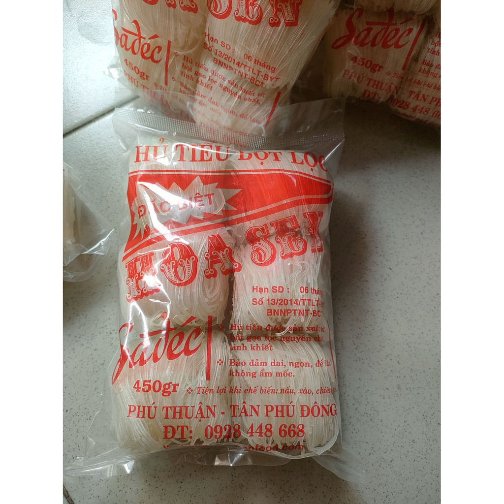 HỦ TIẾU KHÔ SA ĐÉC 3KG KM 1 CHAI NƯỚC TƯƠNG