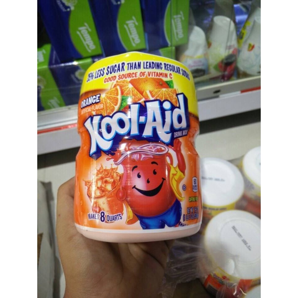 Bột pha nước trái cây Kool - Aid / Country Time (Mỹ)/ Cam TANG