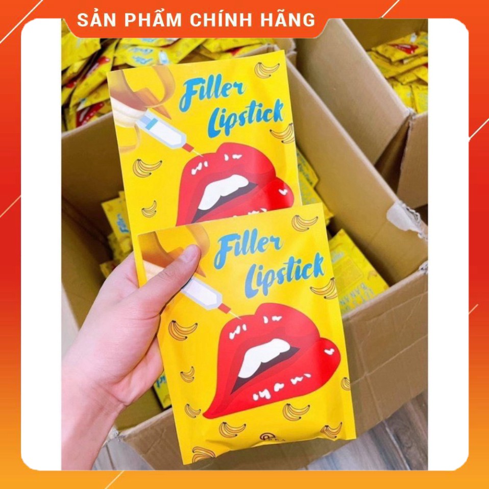 Son Chuối Khử Thâm Parea tặng son Chu Lipstick, giúp môi căng hồng