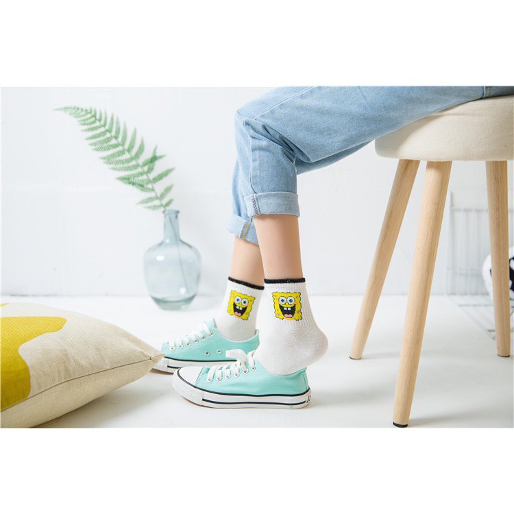 Tất hoạt hình cao cổ đẹp TN27