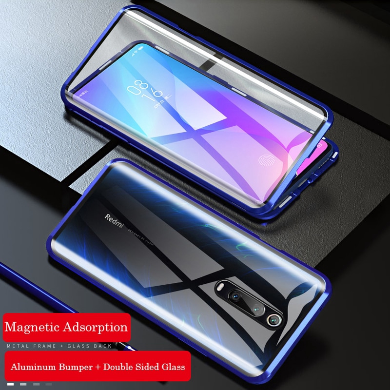 Ốp điện thoại kính cường lực trước sau cho Xiaomi Redmi Mi Note 7 7Pro 8 8T 8Pro 9 9Pro 9S 10 10S 10Pro