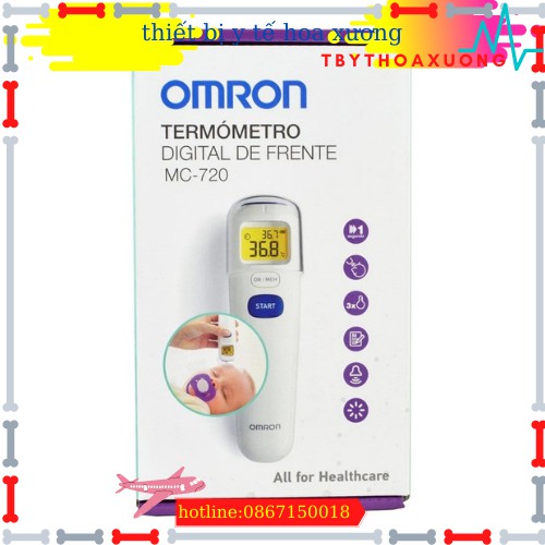 Nhiệt Kế Điện Tử Đo Trán Omron MC-720