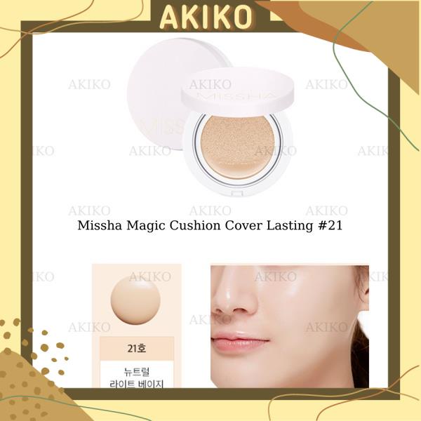 (Chính Hãng) Phấn Nước Missha Magic Cushion Cover Lasting #21 15g | BigBuy360 - bigbuy360.vn