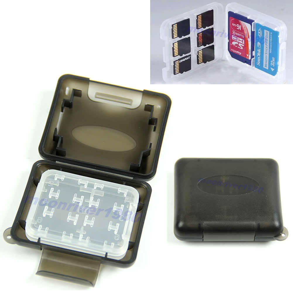 Hộp nhựa đựng thẻ nhớ SD TF tiện lợi