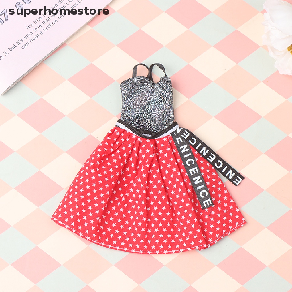 Đầm Đồ Chơi Búp Bê 30cm Tỷ Lệ 1 / 6 Thời Trang