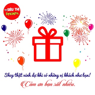 Món quà bí mật của Siêu Thị Sticker dành tặng khách thân yêu