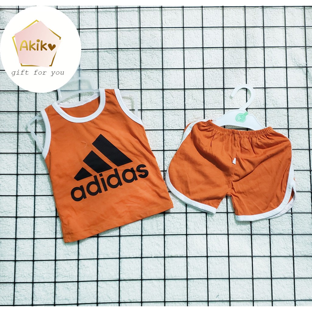 Bộ đồ Adidas ba lỗ cho bé