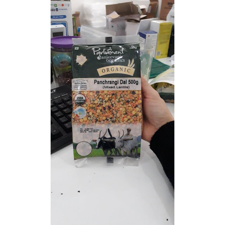Hỗn Hợp 5 loại đậu hữu cơ Parliament 500g