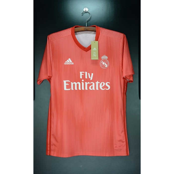 Áo Thun Thể Thao Real Madrid 2018-19 3rd. Bnwt. Original Jersey. Adidas Dp5445