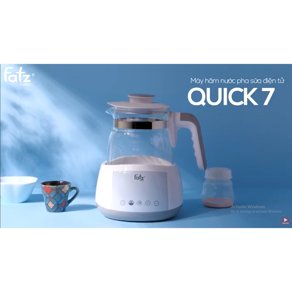 Máy đun và hâm nước pha sữa điện tử Fatz Baby QUICK 7 FB3521TK