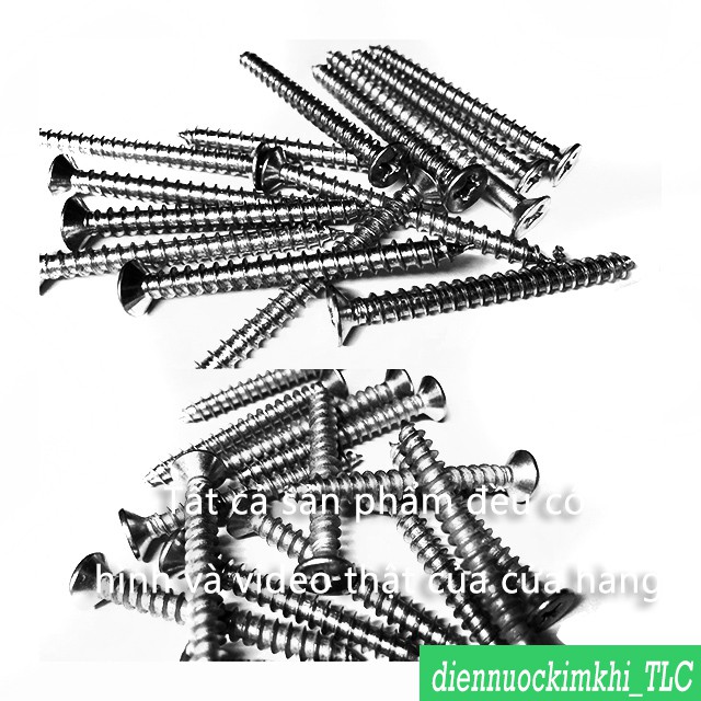 Vít trắng béo gầy các size 1,5 - 8 cm (giá một lạng)