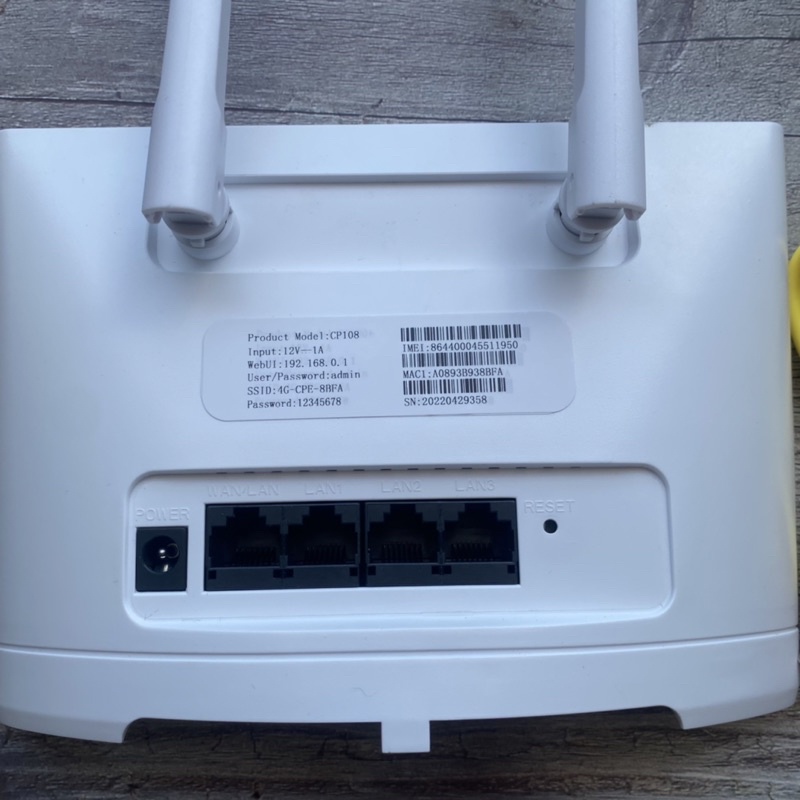 Bộ Phát Modern Wifi 4G LTE CPE CP108  - Cục Phát Sóng Wifi Tốc Độ Cao Ổn Định - BH 6th