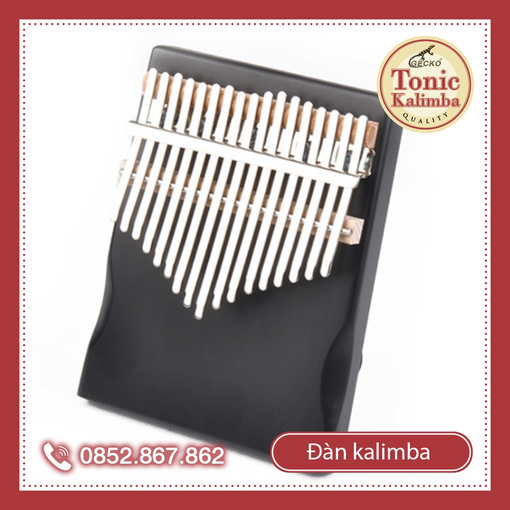 Đàn Kalimba Giá Rẻ PEPPARITA Gỗ Mahogany Nguyên Khối loại đàn kalimba 17 phím đàn kalimba màu đen