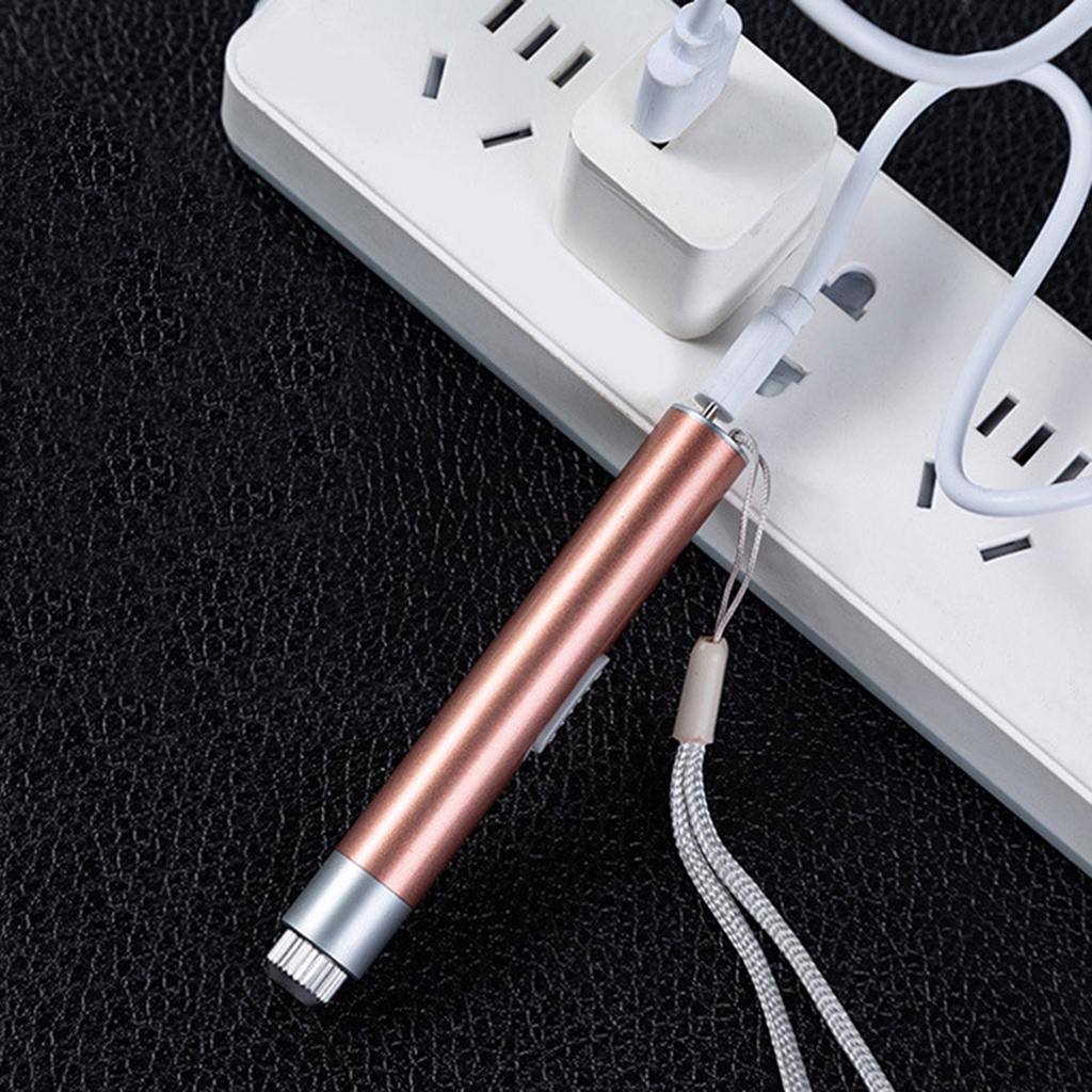 [Hàng mới về] Bút đính đá bằng hợp kim nhôm có đèn led phát sáng tiện lợi đa năng