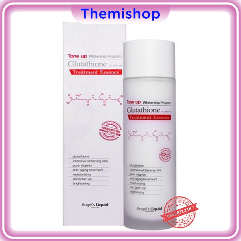 Nước thần dưỡng trắng 7 Day Tone Up Whitening Program Glutathione Treatment Essence Angel’s Liquid