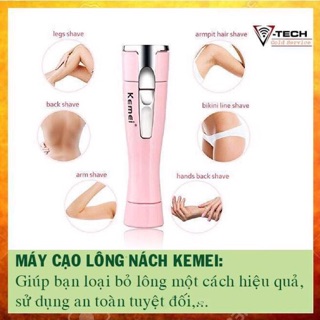 Máy Cạo Lông Nách KEMEI 1012
