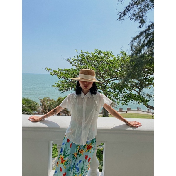 MADAMN - Quần Tây Culote Hoa
