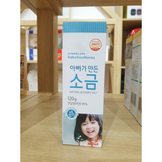 Muối ăn dặm cho bé Bebefood Hàn Quốc cho bé từ 9M+