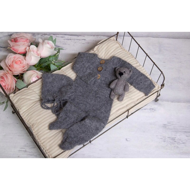 Body nút+ nón newborn