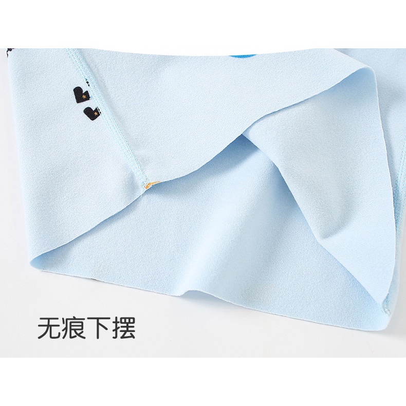 Bộ Đồ Lót Dài Tay Hai Mặt Không Đường May 90-160CM Thời Trang Cho Bé