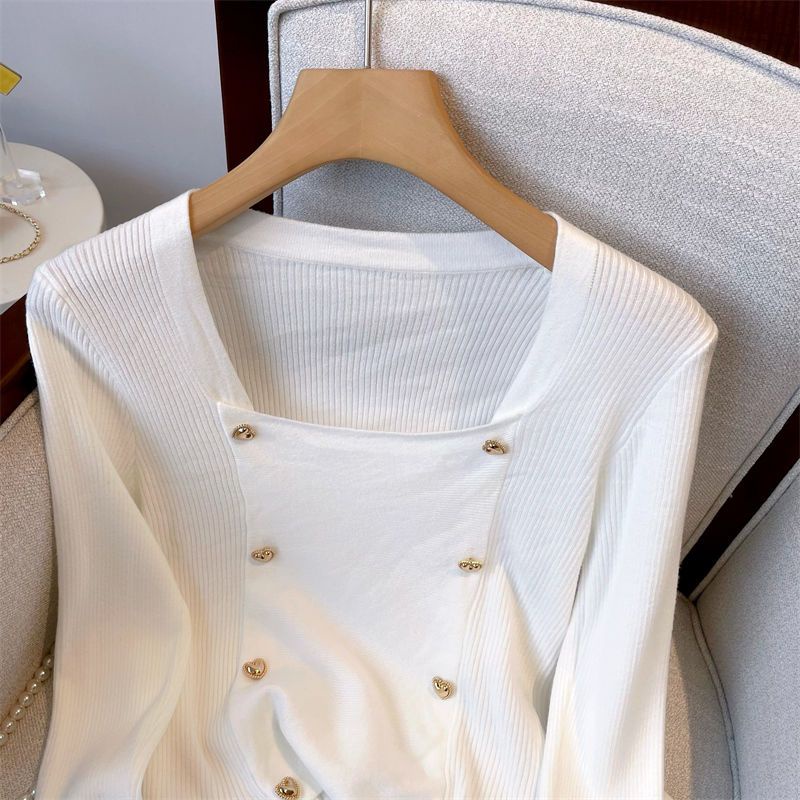Áo Sweater Cổ Vuông Thời Trang Cá Tính  tao bao