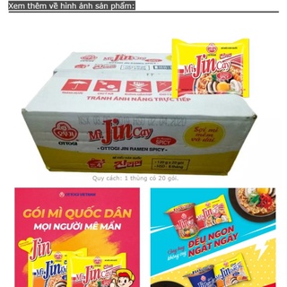 [Thùng 20 gói] Thùng Mì cay Hàn Quốc Ottogi các vị