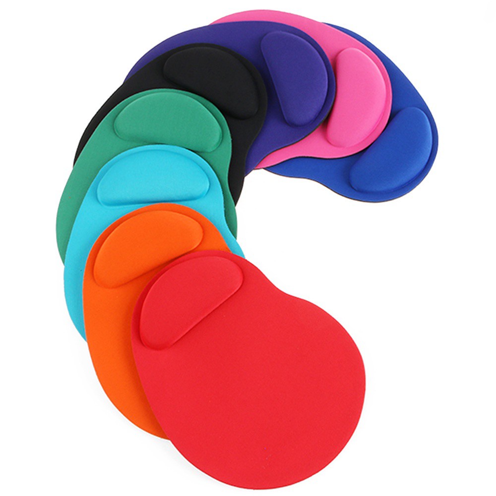 CACTU Lightweight Mouse Pad Soft Wrist Support Mice Mat Gift Ergonomic Colorful Comfortable Non Slip/Multicolor