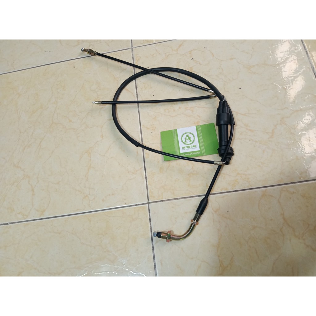 Dây ga đôi của bình xăng con 250cc ba gác  dài 1.2 mét